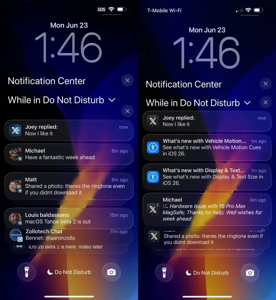 Apple отстрани сериозен проблем с Liquid Glass интерфейса във втората бета версия на iOS 26