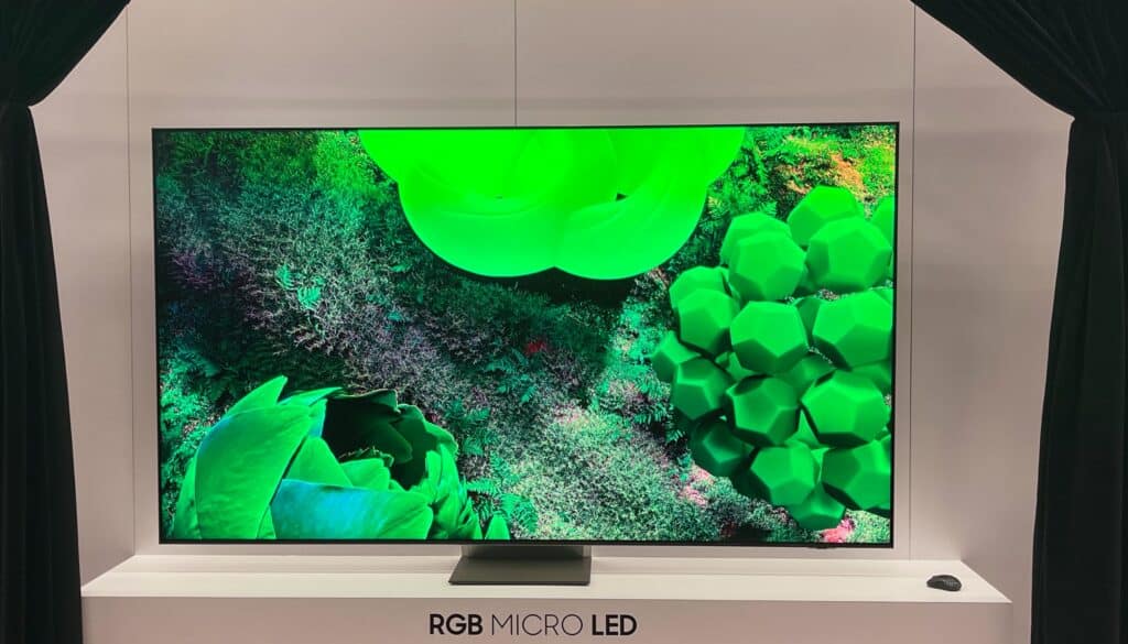 Samsung стартира производството на телевизори с RGB MicroLED подсветка – евтина алтернатива на microLED