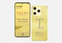 Децата на Тръмп представиха златния смартфон T1 за 499 долара, който е „проектиран и произведен в САЩ“