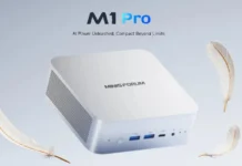 Minisforum представи мини компютъра M1 Pro с процесори Intel Core Ultra и поддръжка на до 128 GB RAM
