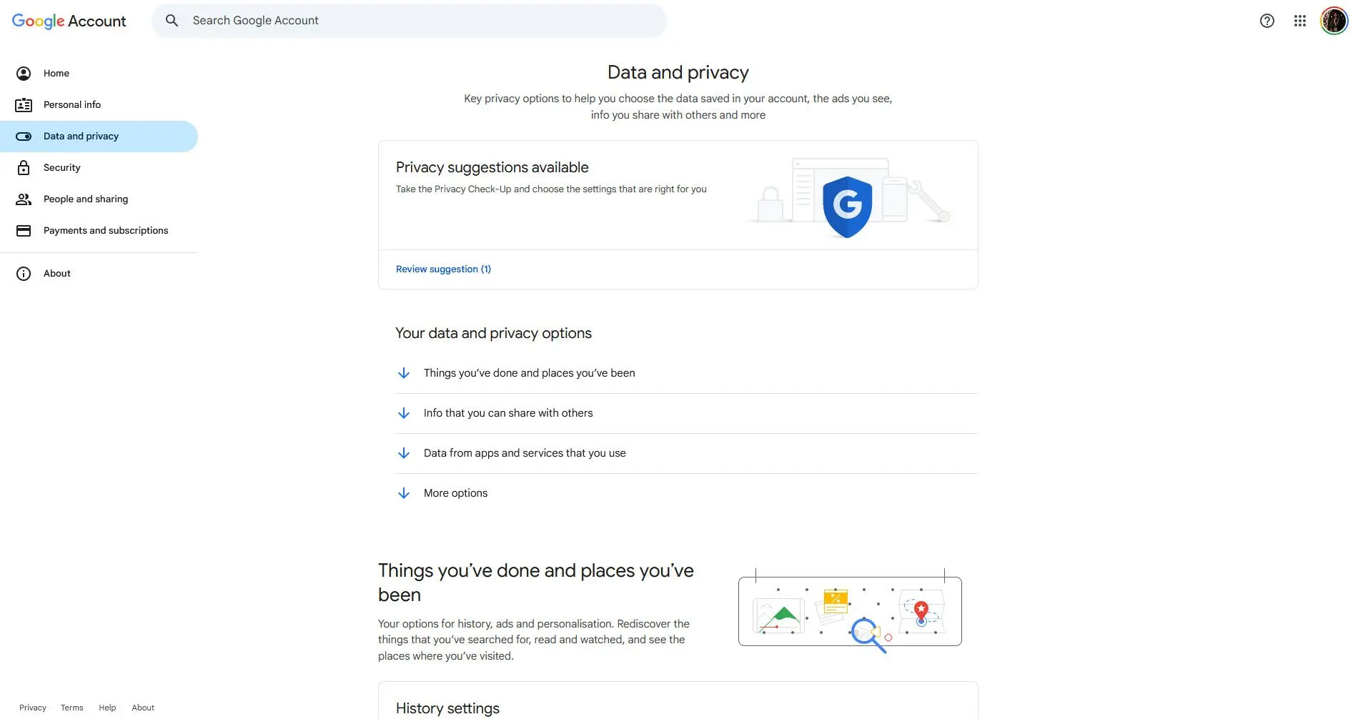 Вашият Google акаунт има вградено табло за поверителност, но почти никой не го проверява