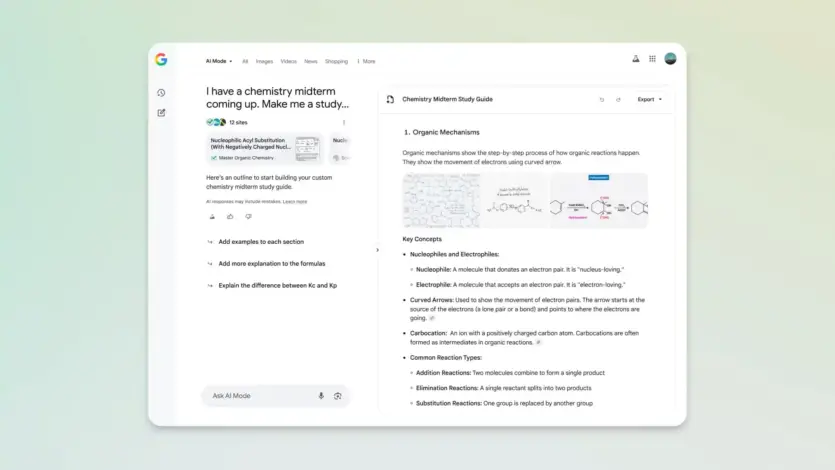 Търсенето в Google AI Mode става по-умно – появи се поддръжка на PDF, изображения и видео