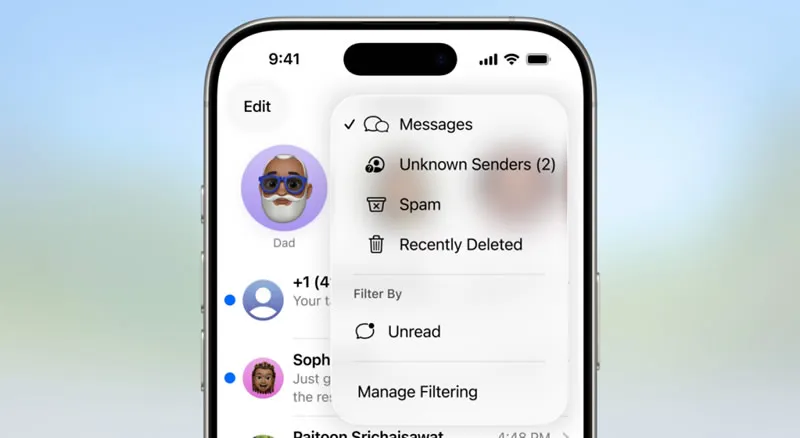Apple добави филтри към iOS 26, за да се бори срещу фишинга