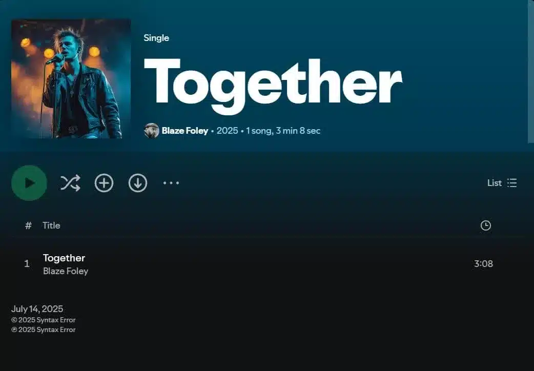 Spotify премахна песен, създадена с AI, която погрешно е приписана на кънтри певец, починал през 1989 година