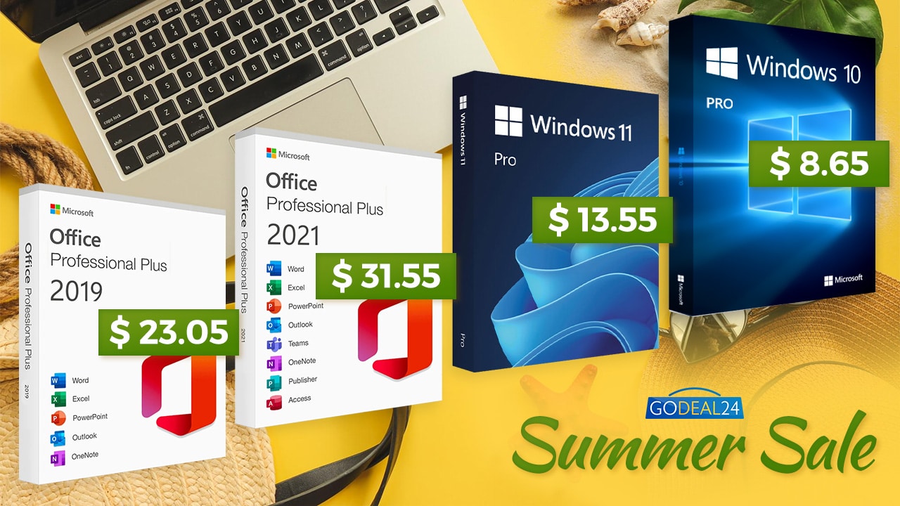 Еднократно заплащане за Office 2021 Pro & Windows само за ,55 — малкият бизнес мечтае за такава сделка! Повече продуктови ключове – повече икономии!