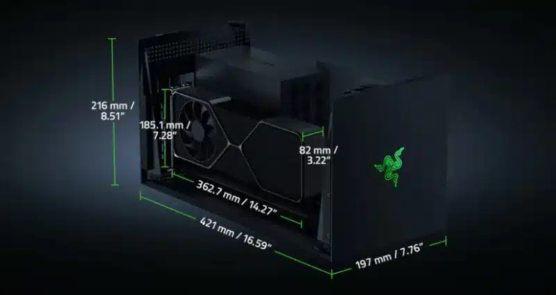 Razer пусна Core X V2 – първият корпус за външни видеокарти с Thunderbolt 5