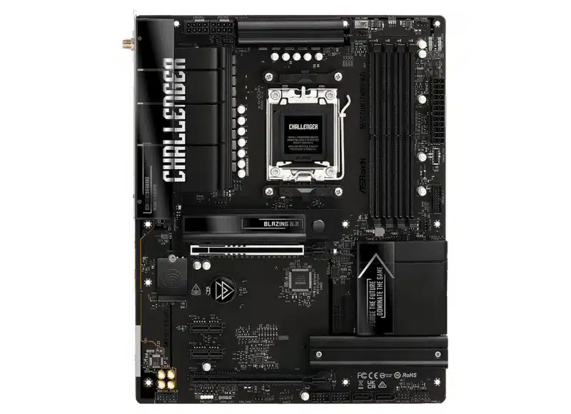 ASRock представи дънната платка B850 Challenger за евтините Ryzen базирани гейм конфигурации