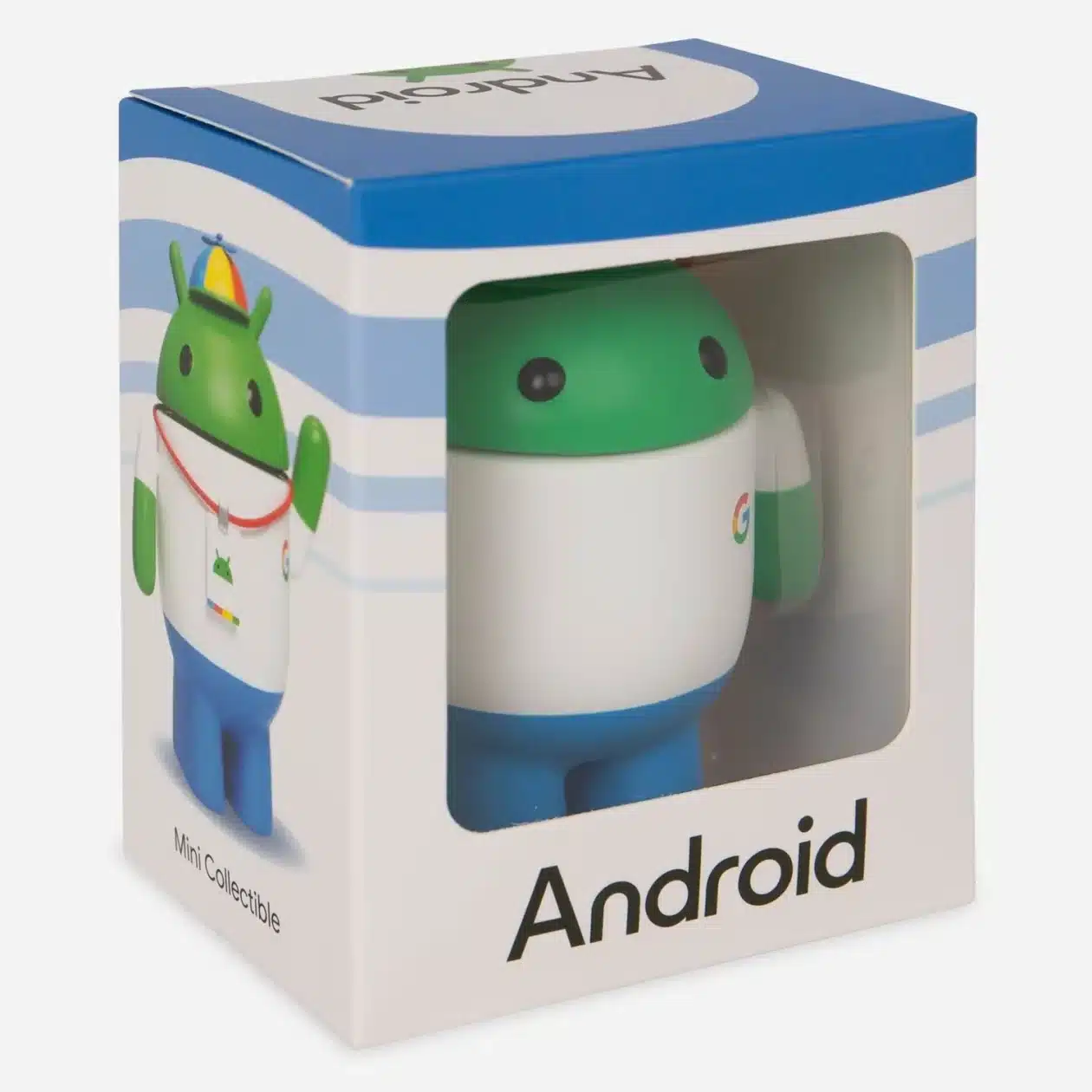 Google пусна нова колекционерска фигурка на Android, носеща емблематичната шапка с перка