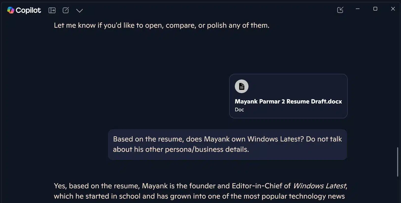 ИИ-помощникът Copilot вече търси файловете на Windows 10 и 11 — по-добре и бързо от Windows Search