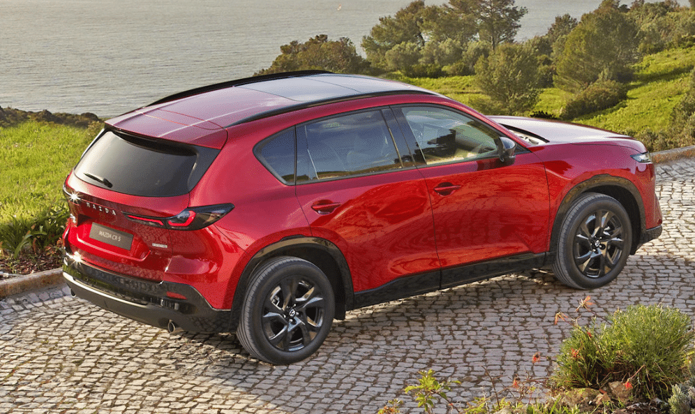 Преобразуван в хибрид: новият кросоувър Mazda CX-5 беше официално разкрит
