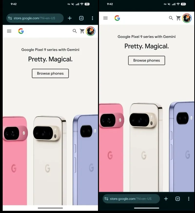 Google Chrome за Android вече ще ви позволи да избирате къде да поставите адресната лента