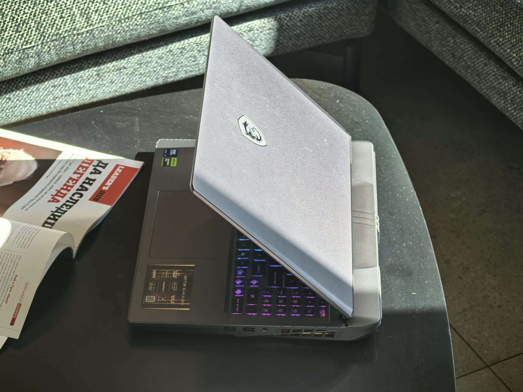 MSI Vector 16 HX AI – Премиум технологии, геймърска мощ и Thunderbolt 5 без премиум цена