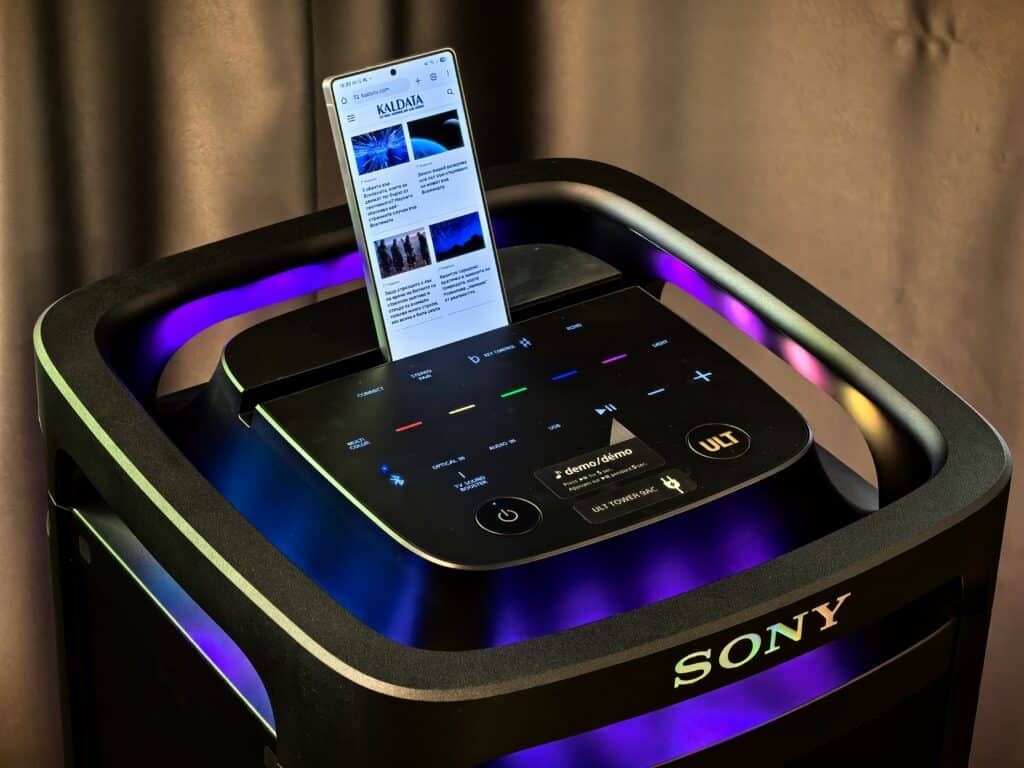 Sony ULT Tower 9AC: Парти звярът, който можеш да изведеш навън