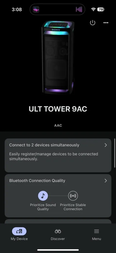 Sony ULT Tower 9AC: Парти звярът, който можеш да изведеш навън