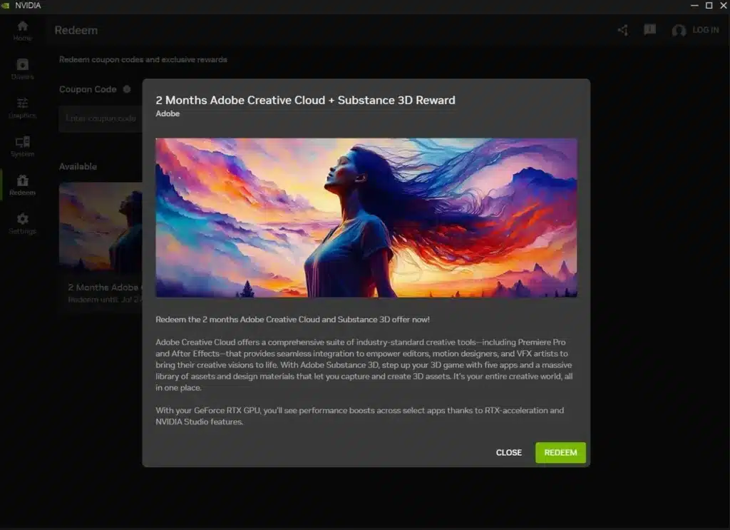 Nvidia започна да раздава безплатни абонаменти за Adobe Creative Cloud, но ще трябва да въведете данните на картата си