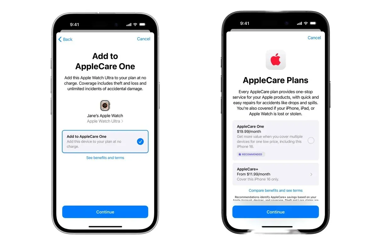 Apple стартира програмата AppleCare One за застраховка на три устройства за на месец