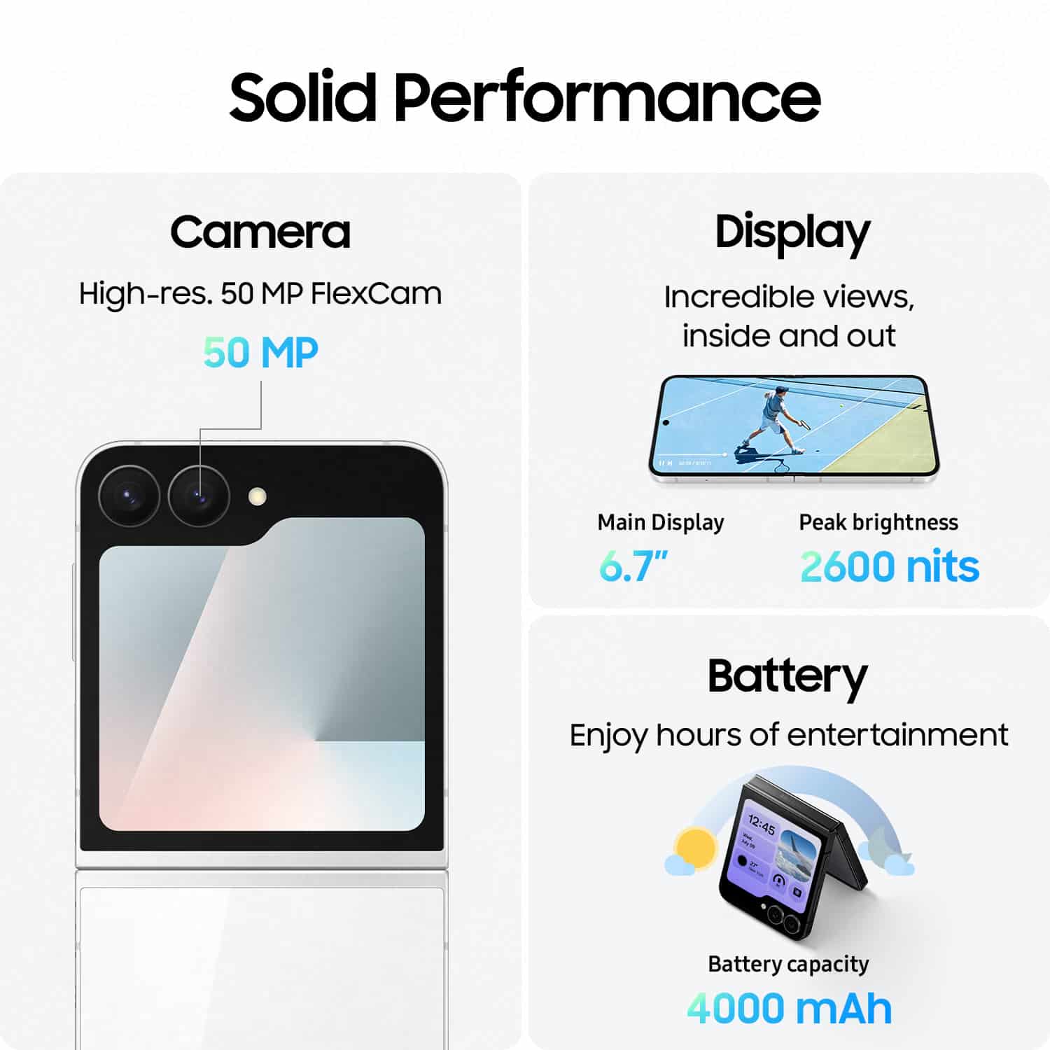 Спецификациите на Galaxy Z Fold7, Z Flip7 и Z Flip7 FE на Samsung са разкрити ден преди представянето