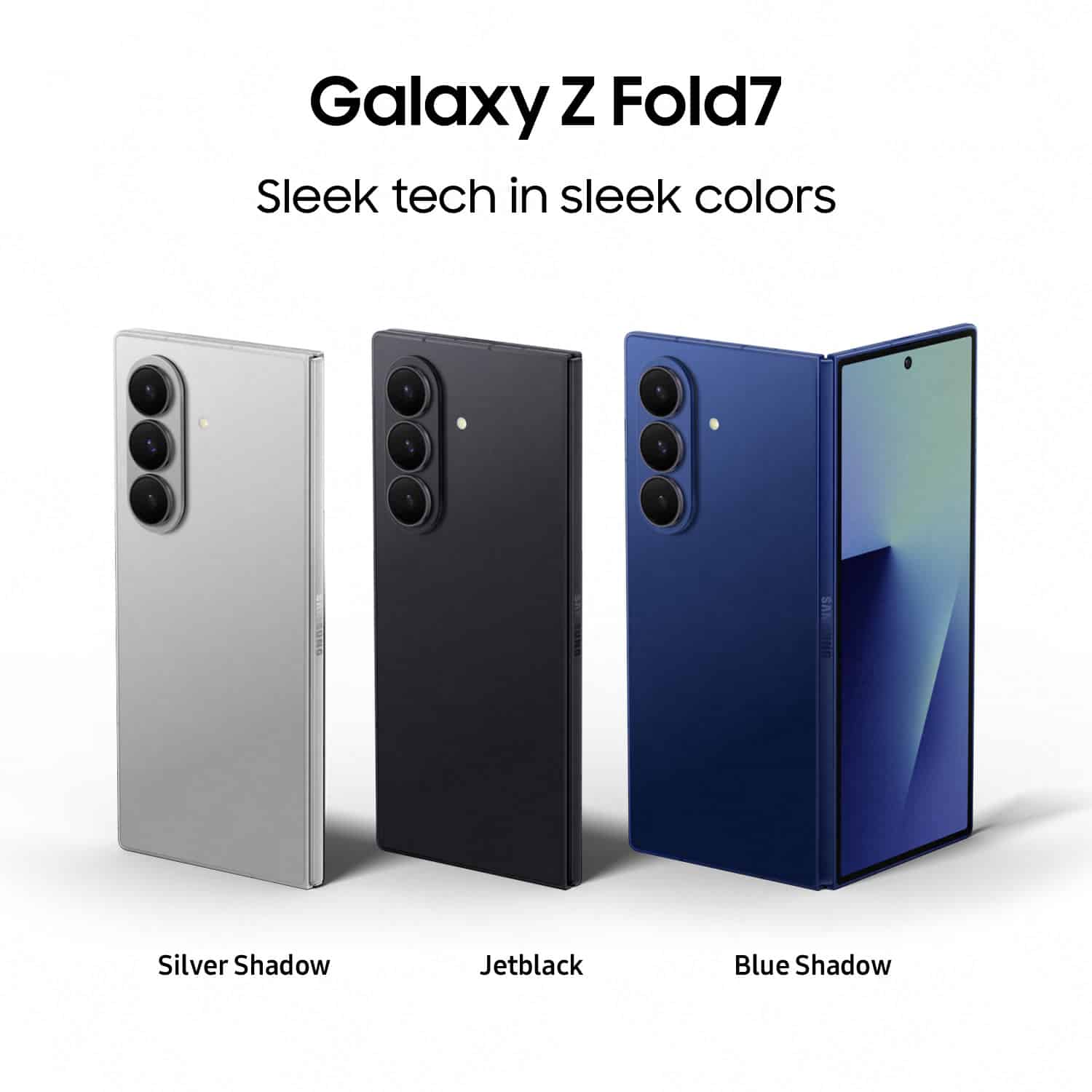 Спецификациите на Galaxy Z Fold7, Z Flip7 и Z Flip7 FE на Samsung са разкрити ден преди представянето