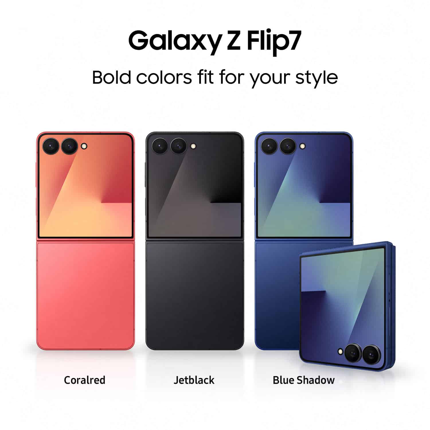 Спецификациите на Galaxy Z Fold7, Z Flip7 и Z Flip7 FE на Samsung са разкрити ден преди представянето