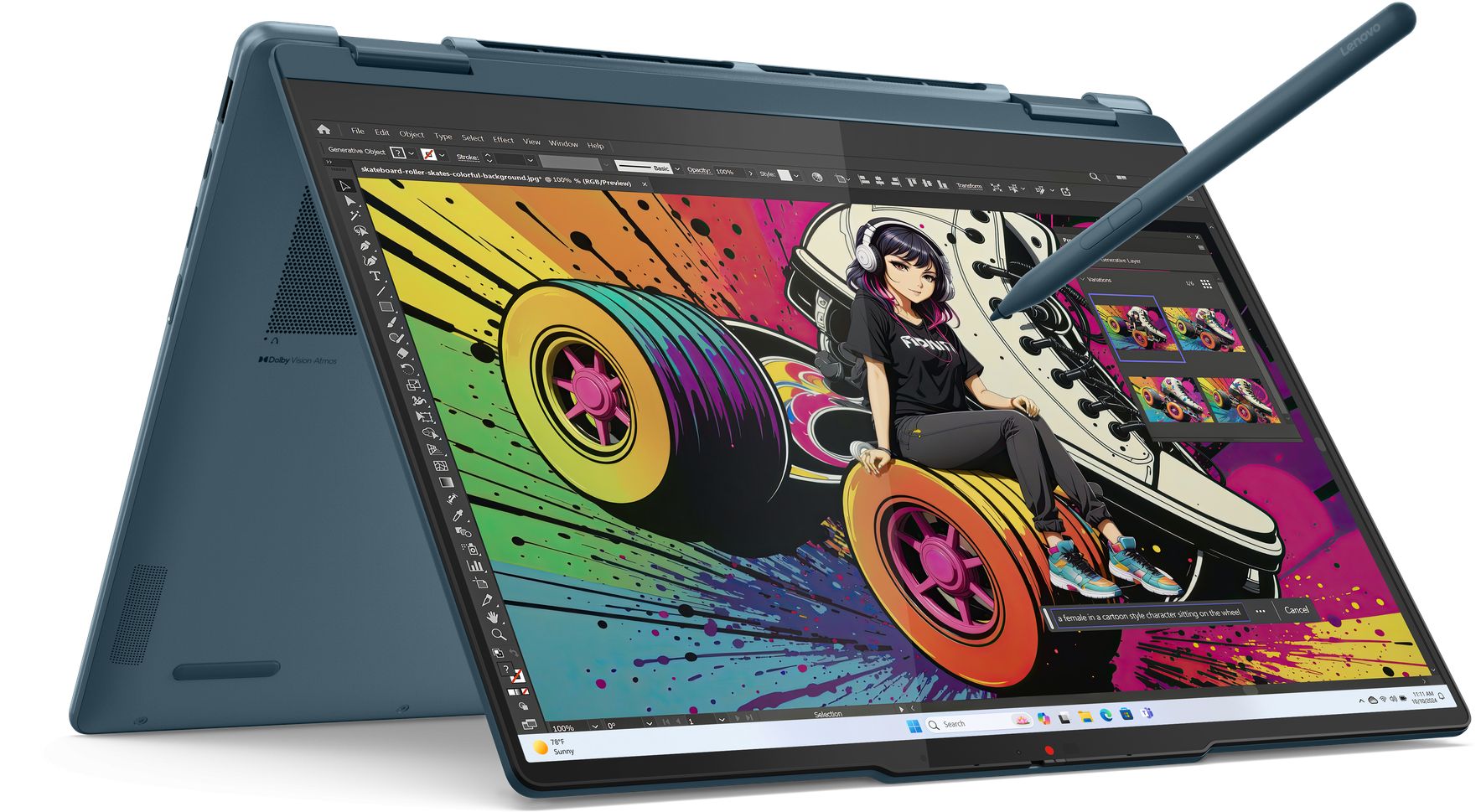 Yoga 7 2-in-1 с Ryzen AI: OLED екран, интелигентна мощ и гъвкавост без компромис
