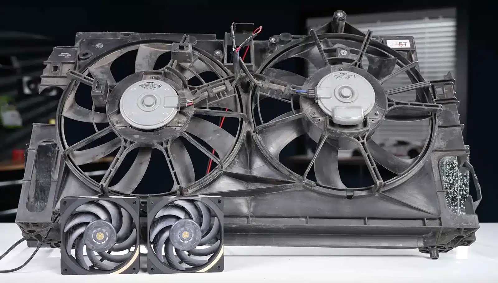 Ентусиаст овърклокна AMD Threadripper Pro 9995WX с помощта на радиатор от BMW M4 и вентилатори от Toyota Highlander