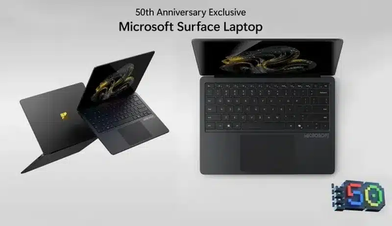 Microsoft пусна на пазара Smurface Laptop – специално издание на Surface Laptop със синьо лого и изображения на смърфове