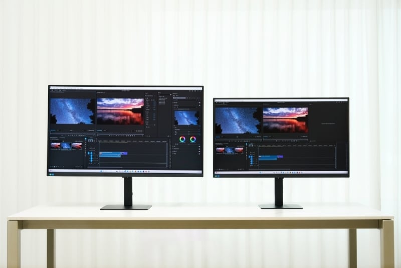 Samsung обяви 37-инчовия монитор ViewFinity S8 с поддръжка на 4K, USB Type-C на 90 W и вграден KVM-превключвател