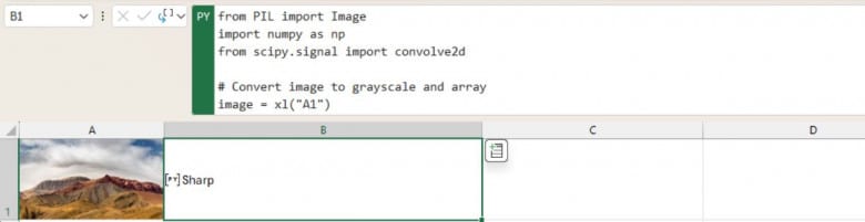 Excel се учи да анализира изображения с помощта на Python