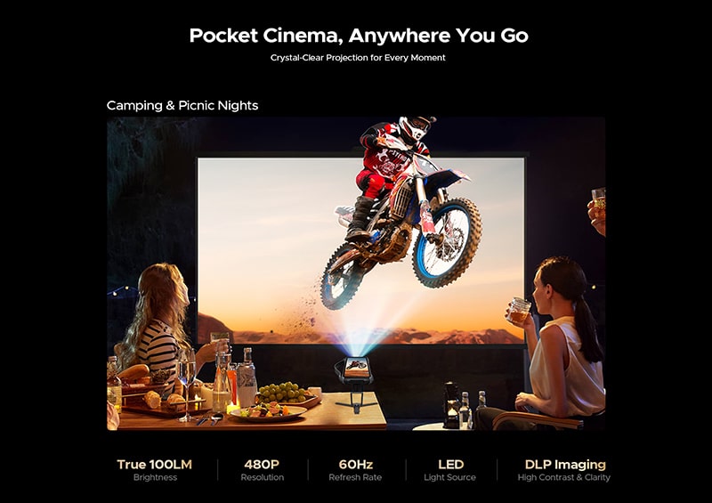 Doogee V Max Play – свръхздрав смартфон с 200MP камера, 20 500 mAh батерия и вграден проектор