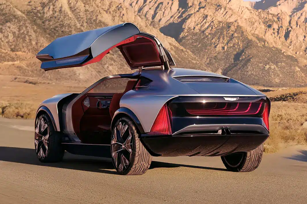 Cadillac представи концепция на мощно електрическо кроскупе