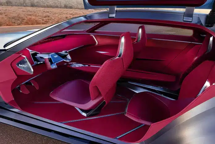 Cadillac представи концепция на мощно електрическо кроскупе