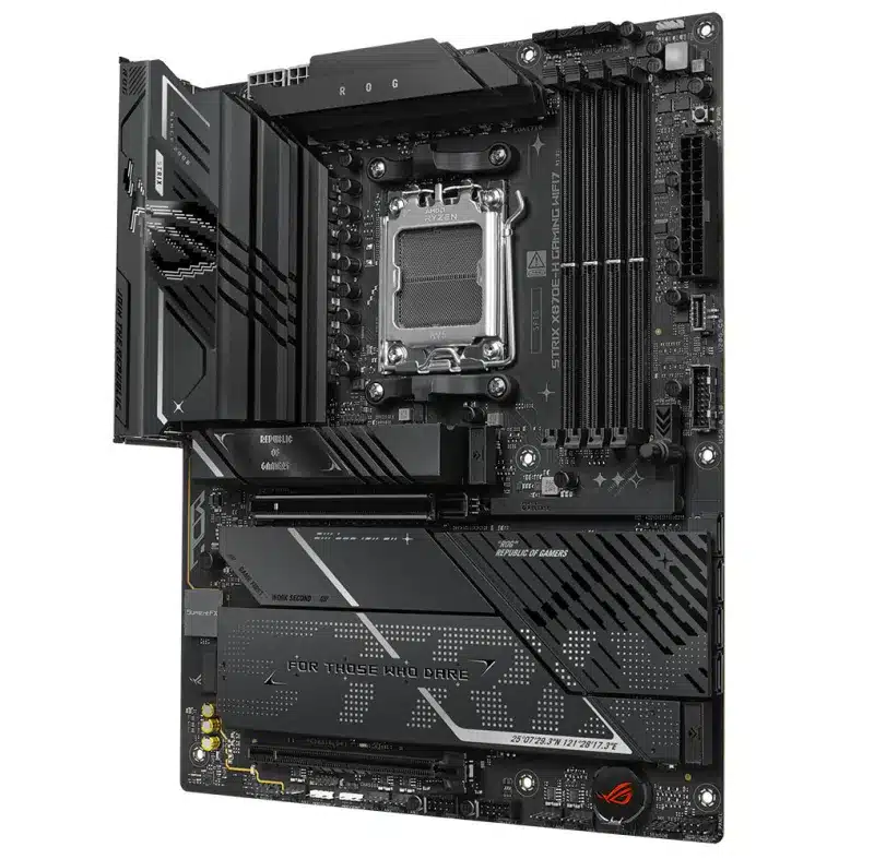 Asus представи дънната платка ROG Strix X870E-H Gaming WiFi7 с поддръжка на Wi-Fi 7 и USB4