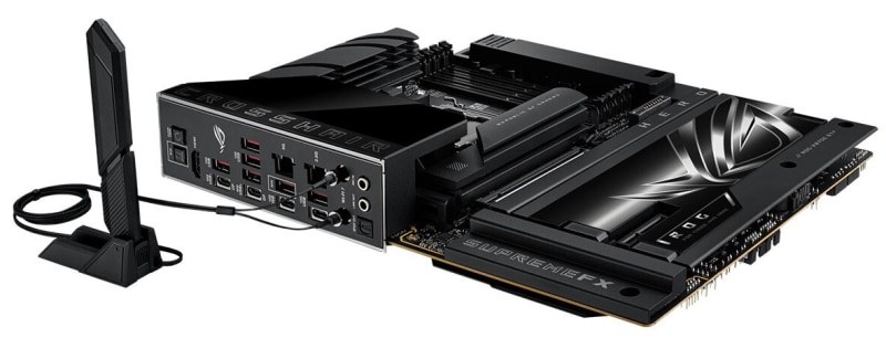 Asus пусна дънната платка ROG Crosshair X870E Hero BTF за “чисти“ компютри без видими кабели