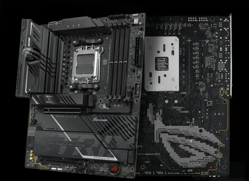 Asus представи дънната платка ROG Strix X870E-H Gaming WiFi7 с поддръжка на Wi-Fi 7 и USB4