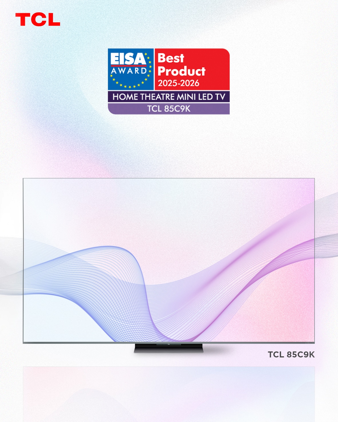 TCL спечели пет награди EISA и затвърди лидерството си в Mini LED телевизорите