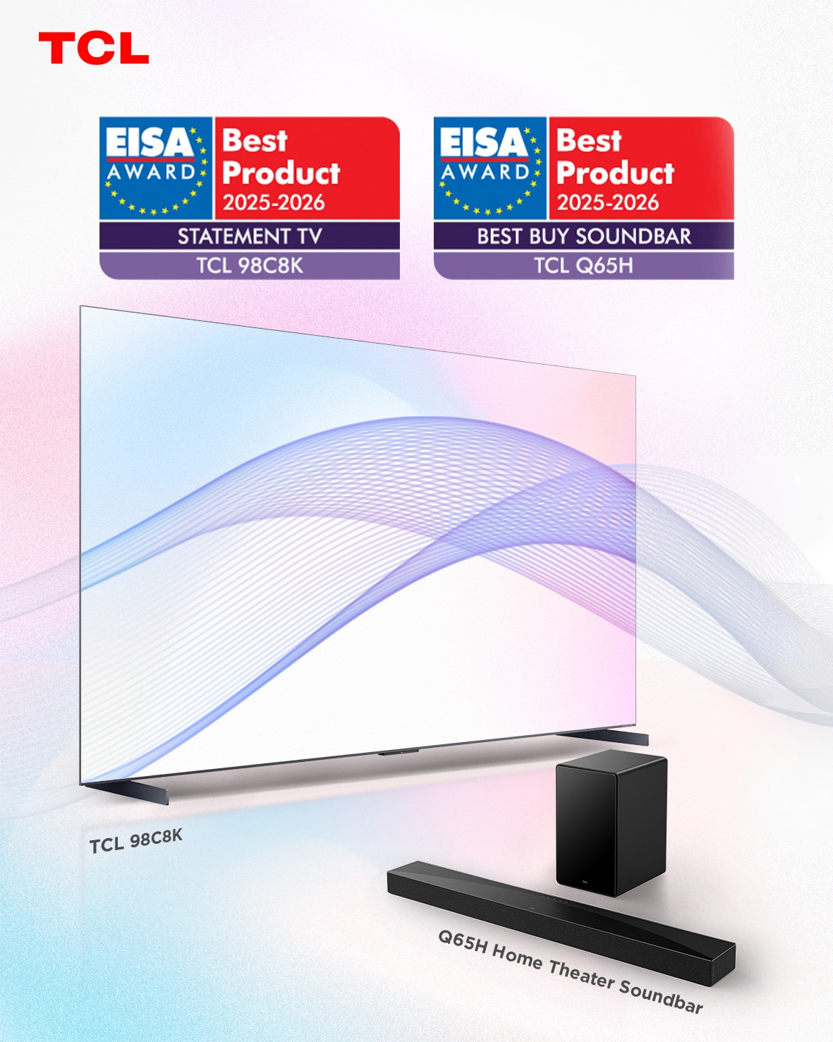 TCL спечели пет награди EISA и затвърди лидерството си в Mini LED телевизорите