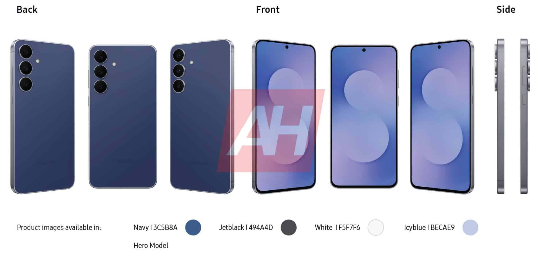 Изтичане на информация показва Samsung Galaxy S25 FE във всичките му цветове и разкрива нови подробности