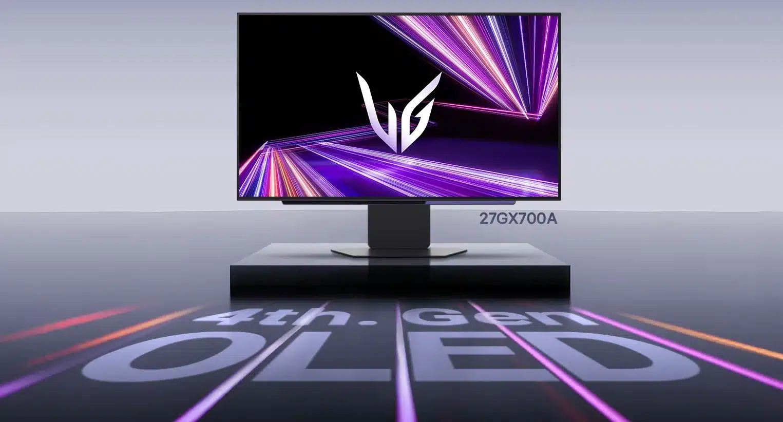 LG пусна на пазара първия геймърски монитор, базиран на WOLED матрица от четвърто поколение – 27-инчовия UltraGear OLED 27GX700A