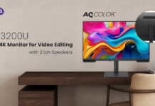 BenQ пусна 32-инчовия 4K монитор PV3200U за видеоблогъри и редактори