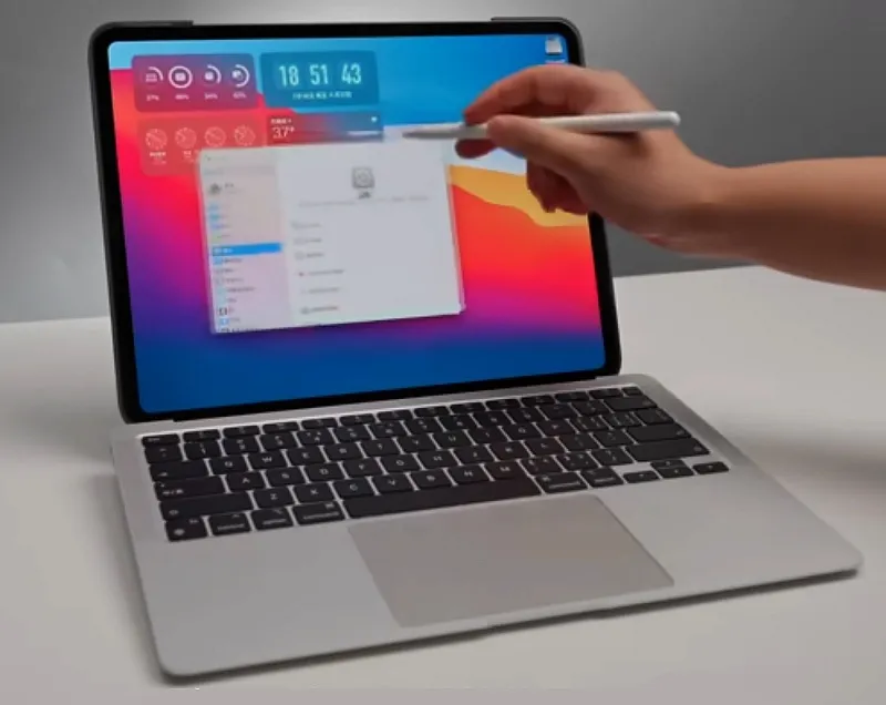 Ентусиаст „създаде“ iPadBook – напълно функционален хибрид между iPad Pro и MacBook Air