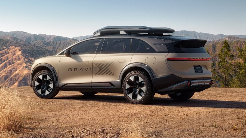 Lucid Motors представи концептуален електрически SUV, за да оправдае слабите си продажби