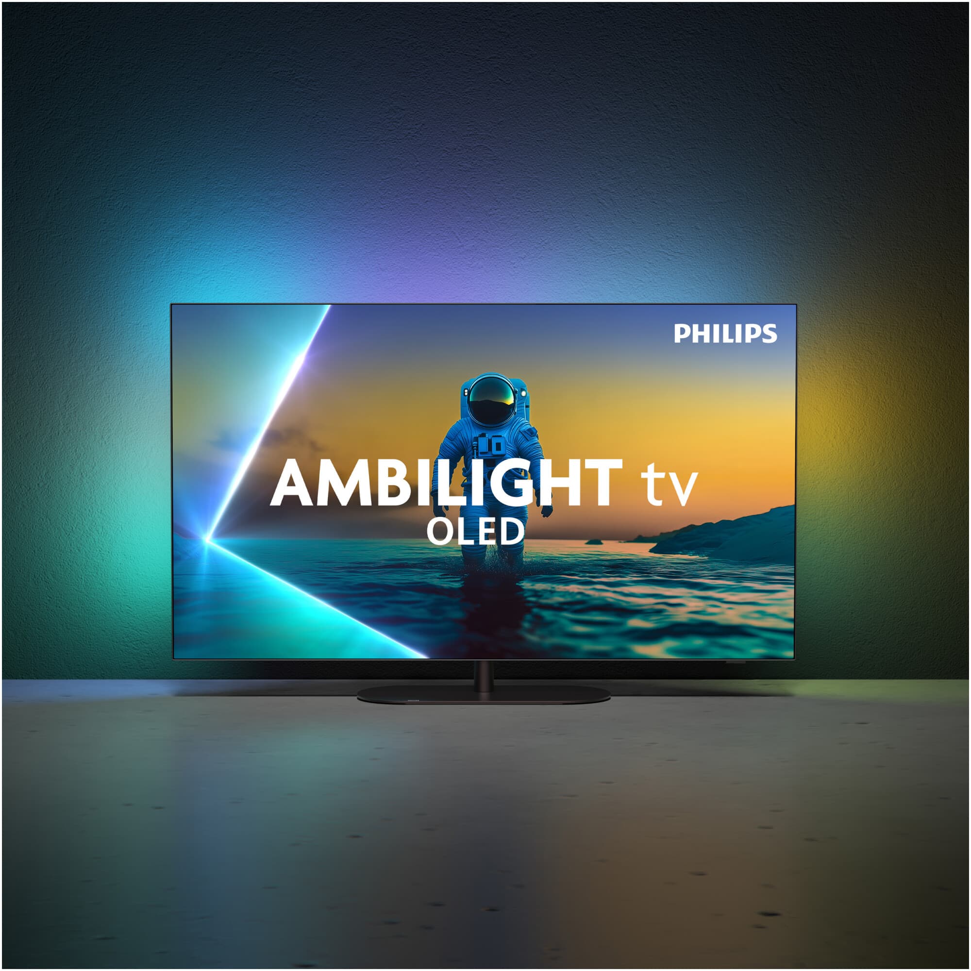 Philips OLED 820: телевизорът, който прави стените част от филма