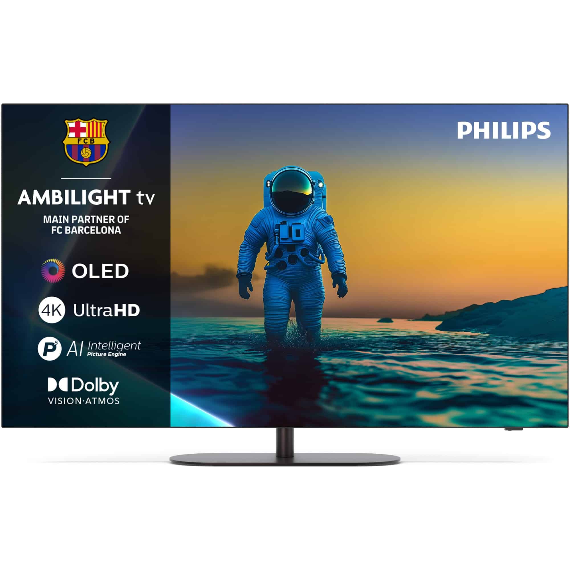 Philips OLED 820: телевизорът, който прави стените част от филма