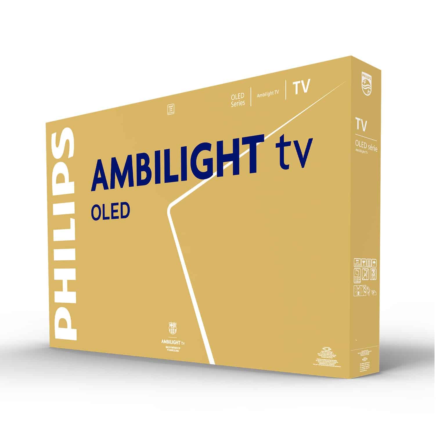 Philips OLED 820: телевизорът, който прави стените част от филма