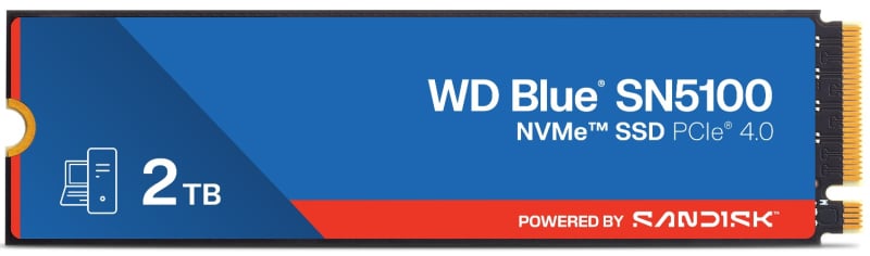 SanDisk пусна на пазара бързите SSD дискове WD Blue SN5100 с до 4TB капацитет – те са с до 44% по-бързи от предшествениците си