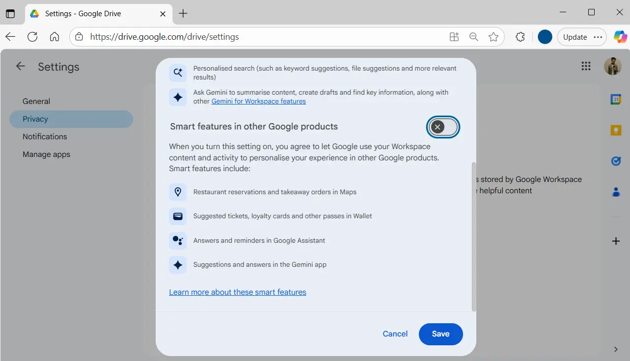 4 настройки за поверителността на Google Drive, които трябва да промените още сега