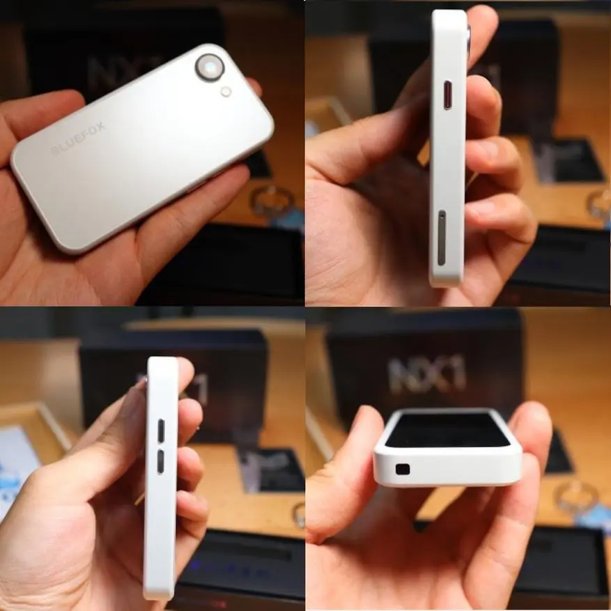 Компанията Aiphor представи симпатичния 4-инчов смартфон Bluefox NX1 с Android 14