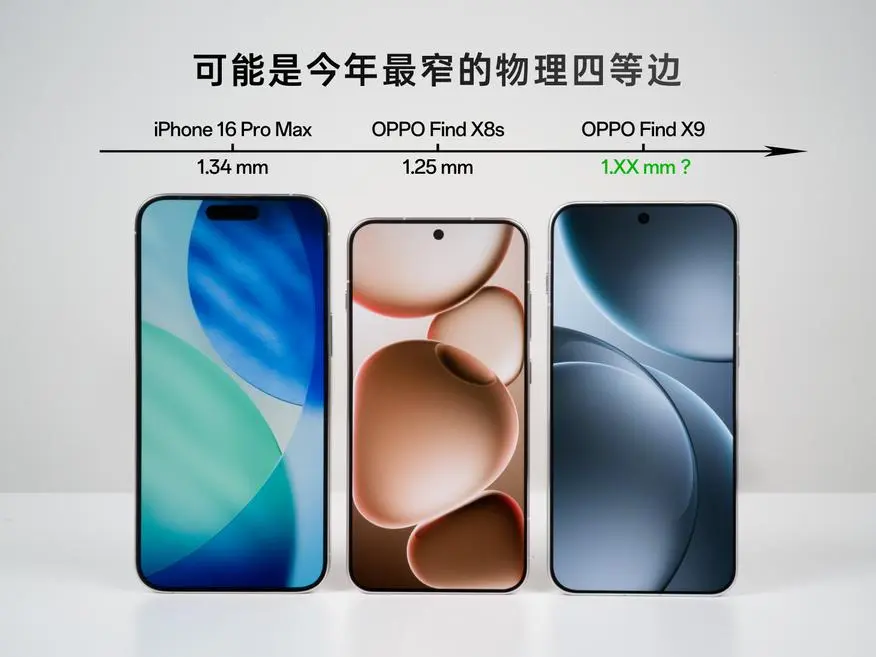 OPPO анонсира смартфона Find X9 с изключително тесни рамки на екрана