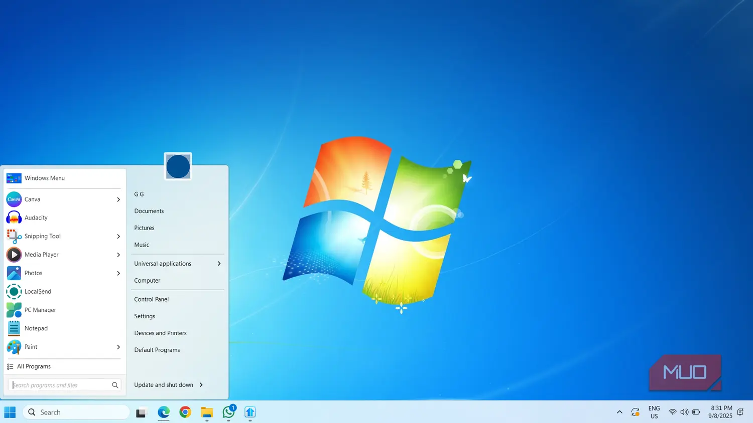 Направих Windows 11 да изглежда като Windows 7 и всъщност така ми харесва повече