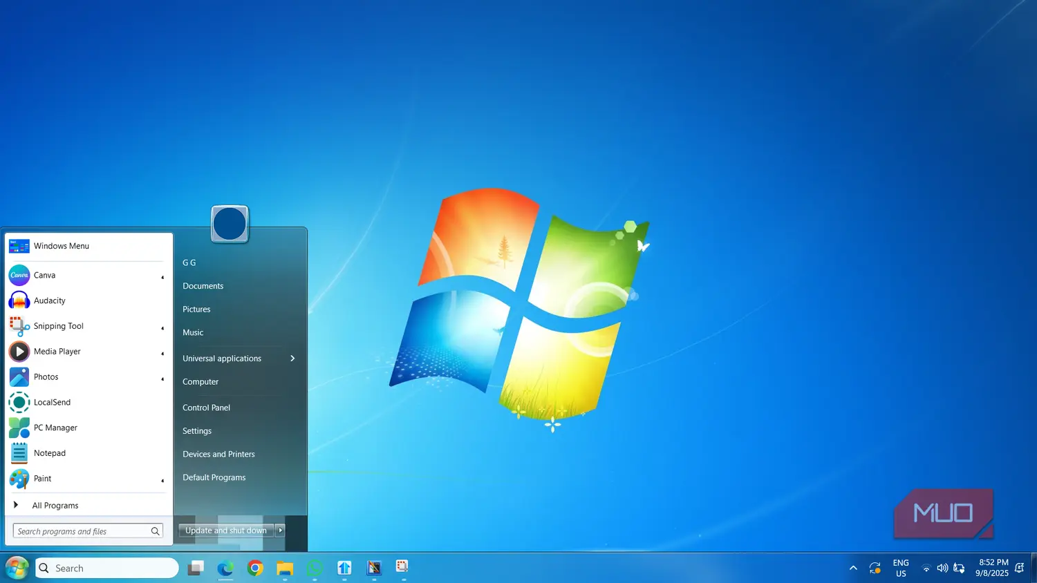 Направих Windows 11 да изглежда като Windows 7 и всъщност така ми харесва повече